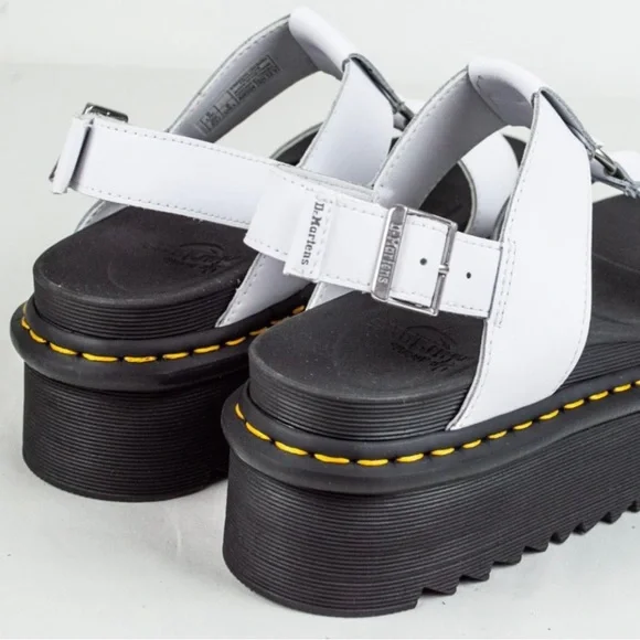 NWT Dr. Martens × FRANCIS LEATHER STRAP SANDALS, Sz 7 - Picture 7 of 10